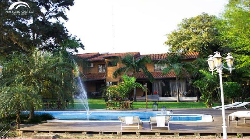 Terrazas Del Sol Apart-Hotel Lambare Bagian luar foto